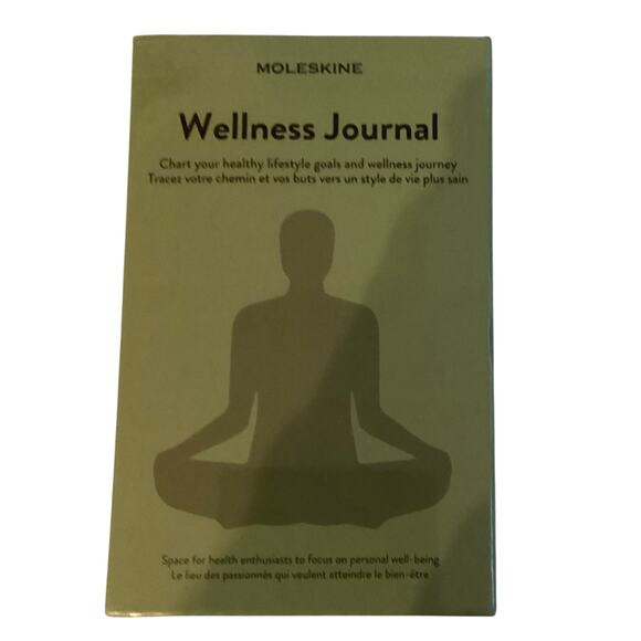 Moleskine Wellness Journal Hardcover 5 x 8.25" NWT - Picture 4 of 5